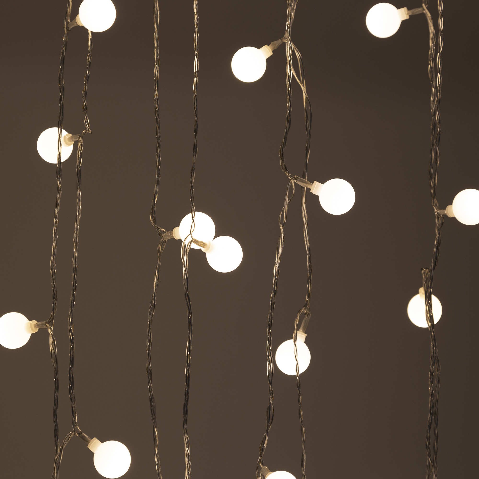 Snow balls 15m Lichtsnoer - Warm Wit Led